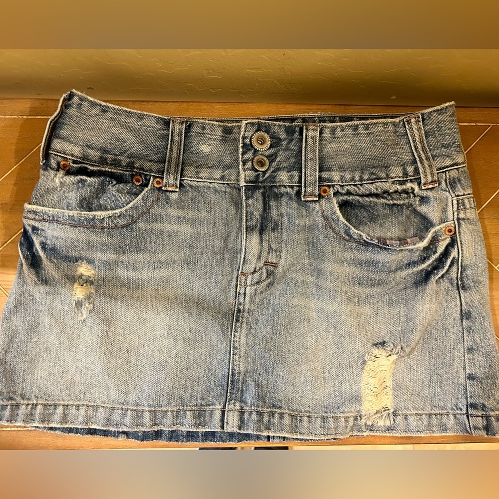 AE American Eagle Denim Jean Skirt